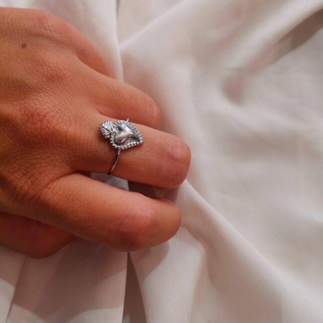 Anello Cuore Sacro