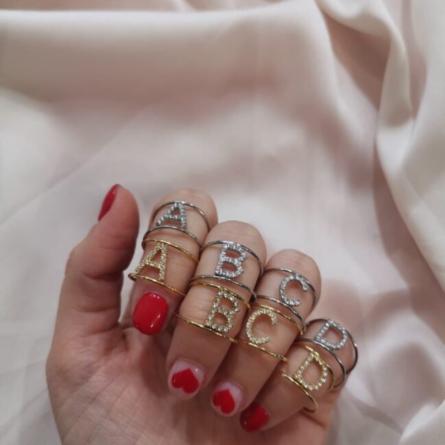 Anello Fascia Lettere