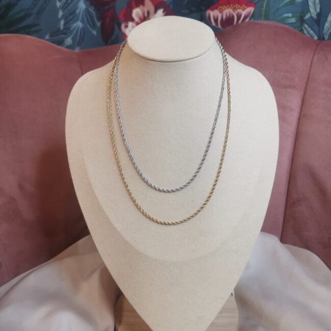 Collana intreccio small