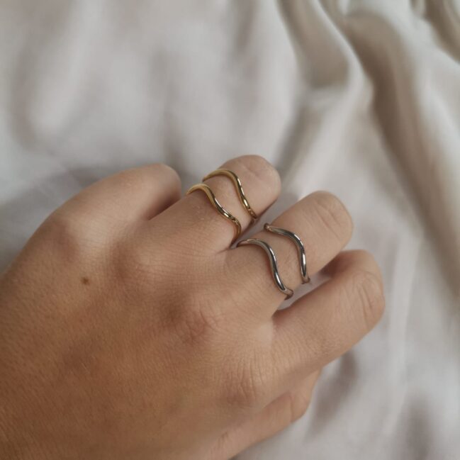 Anello ondulato regolabili