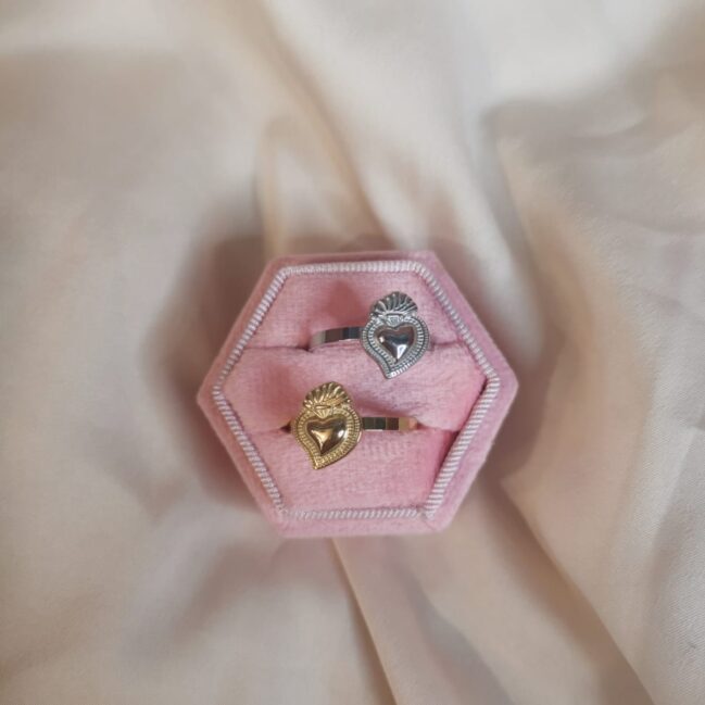 Anello cuore sacro small