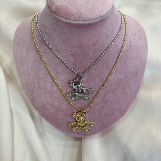 Collana con orsetto