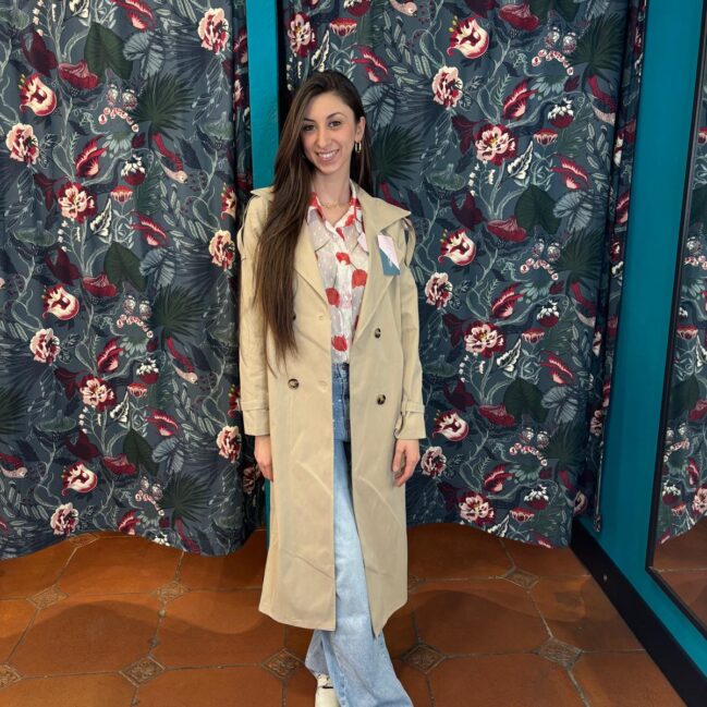 Trench lungo sfoderato