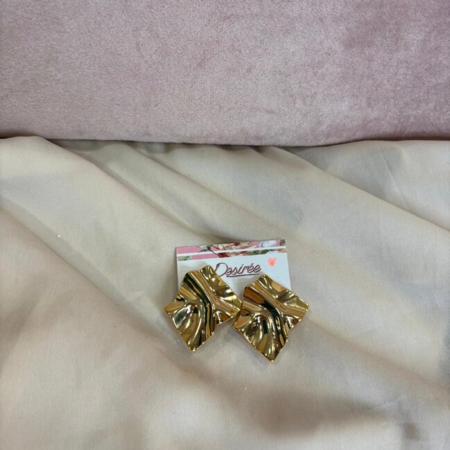 Orecchini irregular con clip