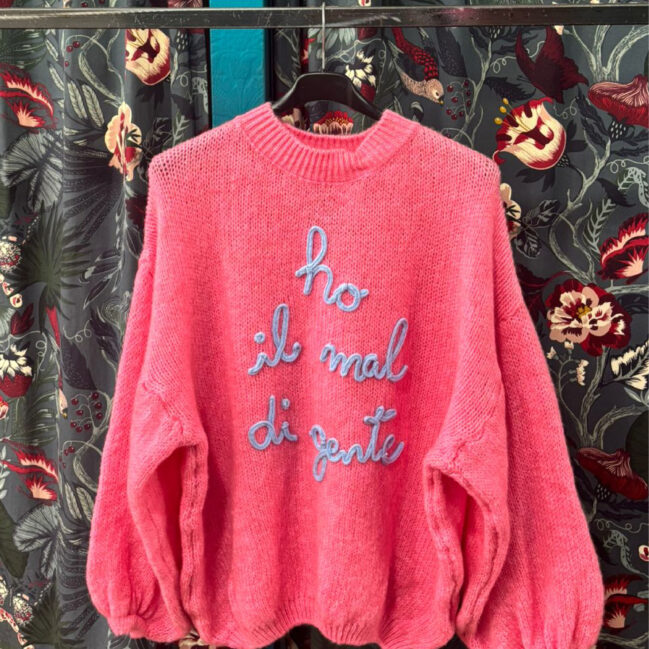Maglione ho il mal di gente