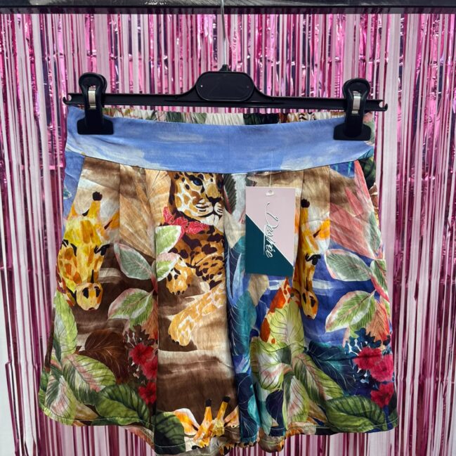 Pantaloncino corto in fantasia